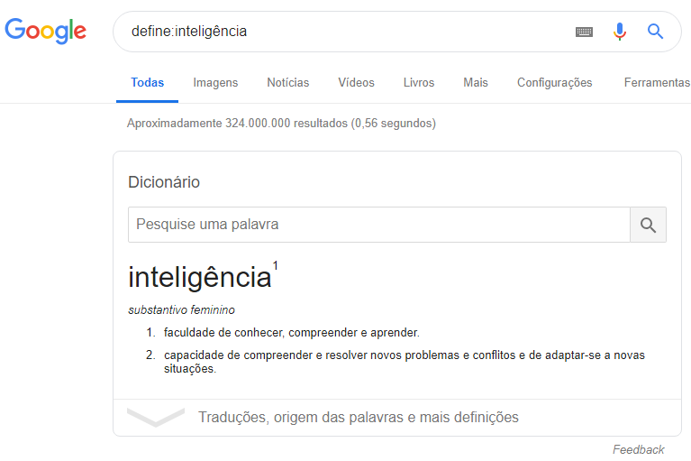 Dicionário