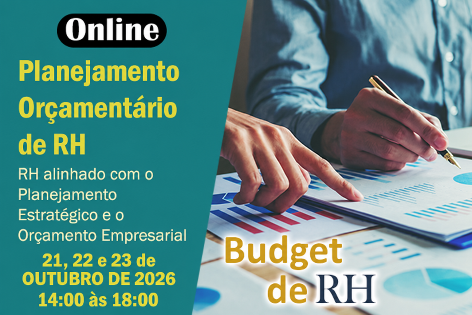 Planejamento Or&ccedil;ament&aacute;rio de RH